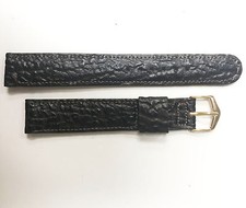 JB Champion Vintage Tiger Shark 10mm Stainless Steel Gold Buckle Watch Band