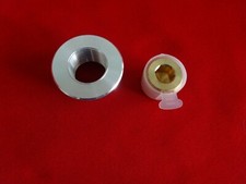 Aluminum Bung Drain Plug w/Brass Plug Pontoon Boat Vessel Gas Tank Oil Tank