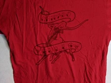 NBA Chicago Bulls red shirt mens Medium unique graphic basketball