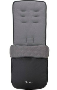 silver cross pop footmuff black