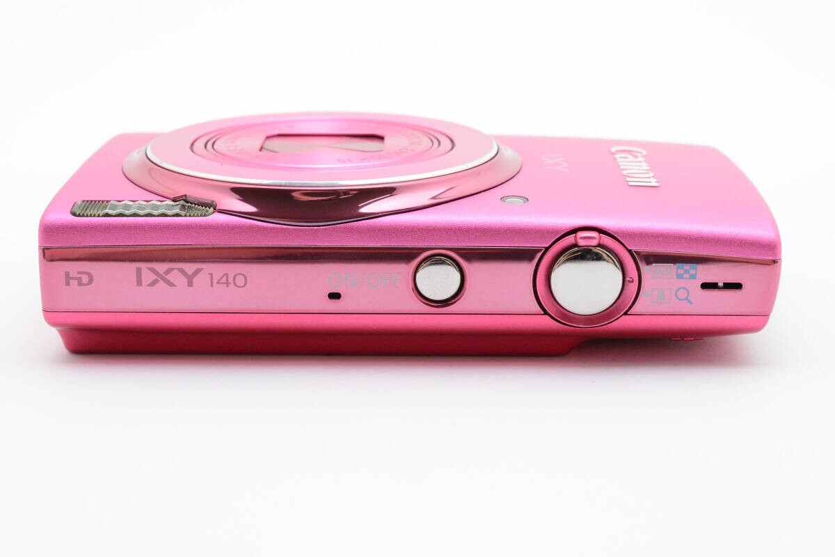 Canon IXY 140 ELPH 150 IS Pink 20.0MP Digital Camera w/Charger