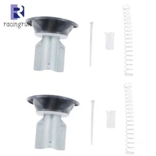 2x Carb Diaphragm Valve Slide For Kawasaki Prairie Brute Force KVF650 KFX700