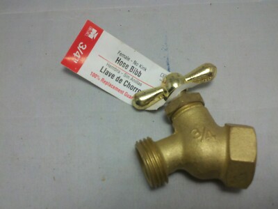Brass Hose Bibb 3/4''