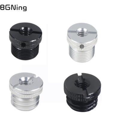 For Tripod Adapter Mic Stand Conversion Screw 1/4'' Female to 5/8'' Male Thread
