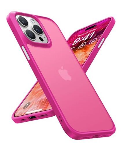 Shockproof for 12FT Military Grade Drop Tested, iPhone 15 Pro Case 6.1