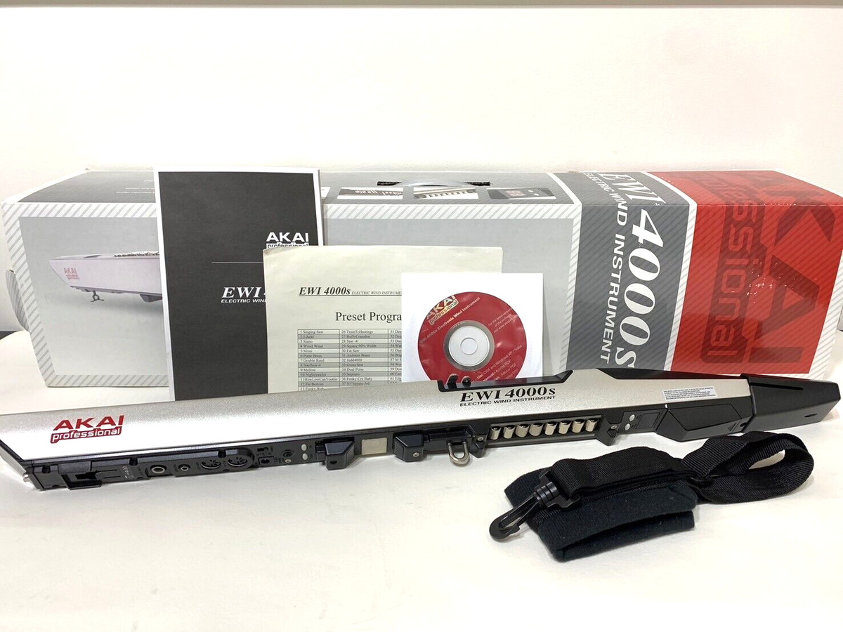 AKAI Professional EWI 4000S Wireless Electronic Wind Synthesizer 
