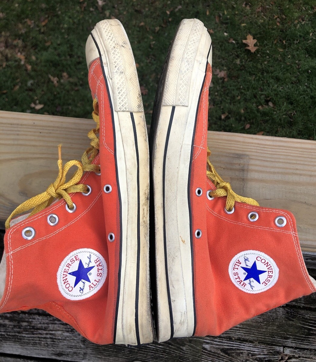 靴 VINTAGE Converse All Star MADE IN USA Vintage Converse Chuck Taylor All Star Usa Flag Men's Sz US