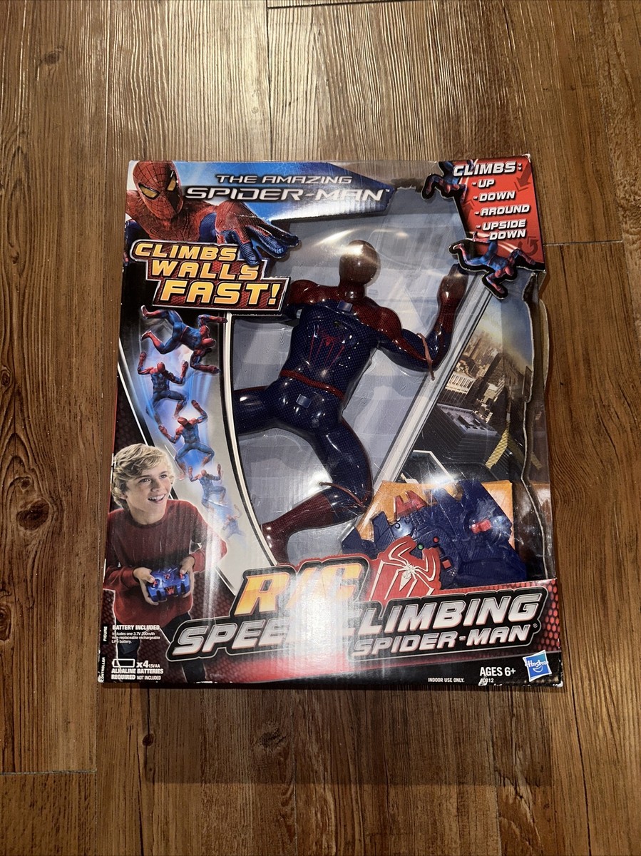 Spider-Man 2012 R/C Speed Wall Climbing Remote Control Action