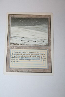Magic the Gathering 英語版 Tundra　②