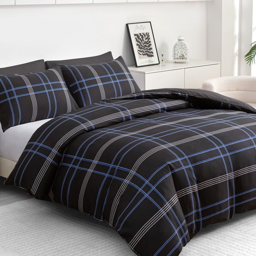 Duvet Cover Set Reversible King Size Duvet Cover Set Double Bedding Sets Single - Picture 108 of 473