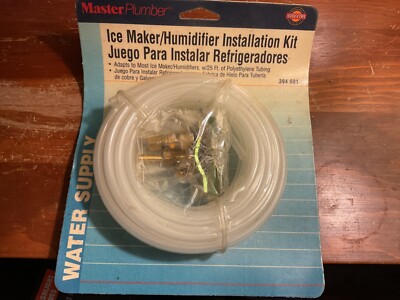 Master Plumber Ice Maker and Humidifier Installation Kit with 1/4'' x 25 Ft.
