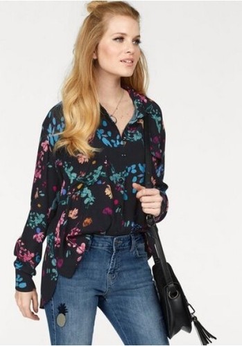 Desigual Cam _ [Talla S/M] Mujer Blusa Camisa Negro Nuevo y Emb. Orig. eBay