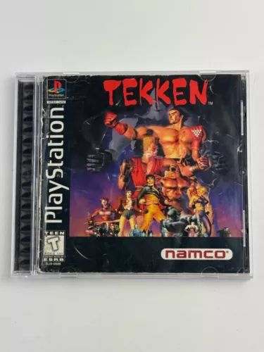 Tekken (Sony PlayStation 1) PS1 Black Label Jewel Case Variant
