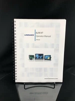 Lowrance Navico Elite Ti2 Fish Finder Operator Manual Instructions