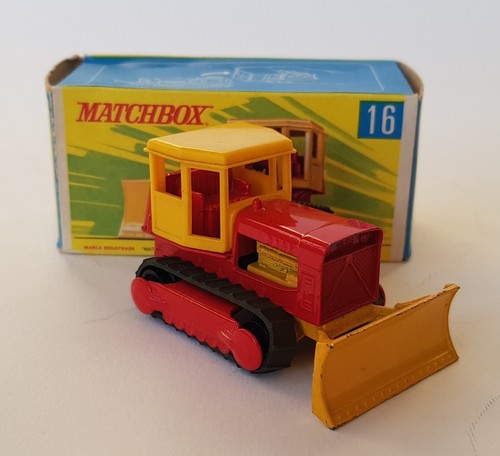 Rare Matchbox Series No. 16, Case Tractor Superb Very Near Mint Condition