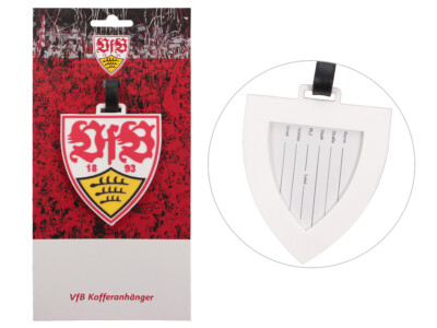 Koffer und Gepäck-Anhänger VfB Stuttgart 7,5 x 8,3 cm Original VfB Fanartikel Koffer und Gepäck-Anhänger VfB Stuttgart 7,5 x 8,3 cm Original VfB Fanartikel