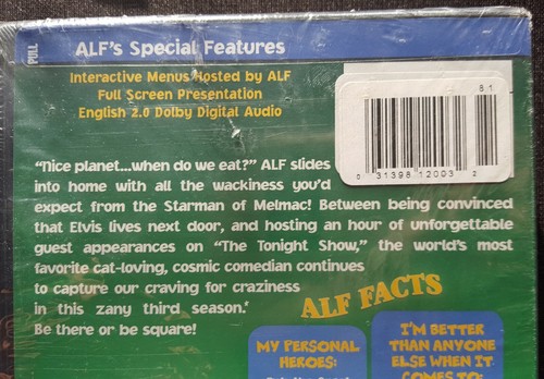 ALF TV 2 -PACK VINTAGE DVD SET Season 3 & 4 - NEW/FACTORY SEALED - Picture 4 of 7