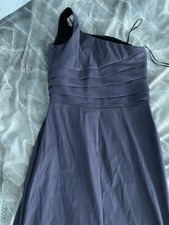 NIGHTWAY 10 Dress PROM purple brown Formal Evening Gown Empire New No tags long
