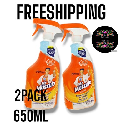 Mr. Muscle Kitchen Liquid Cleaner, 650 ml.FREESHIPPING 
