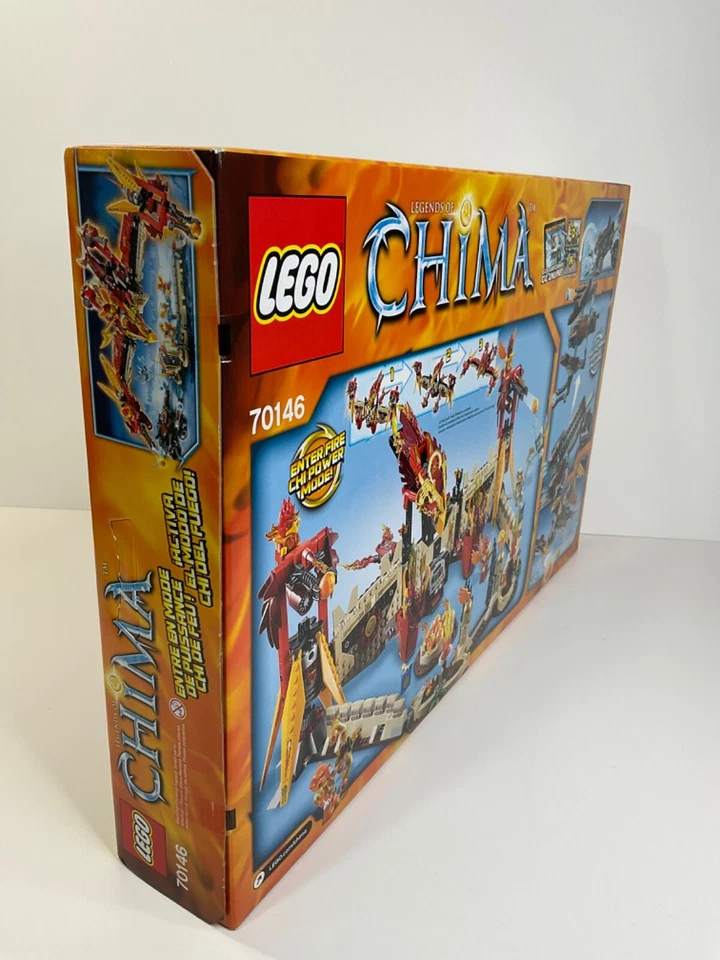 LEGO Flying Phoenix Fire Temple 70146 2014 Legends of Chima nueva caja sellada Foto 3 de 4