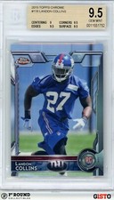 POP 1: Landon Collins RC BGS 9.5: 2015 Topps Chrome Rookie Card Gisto #118