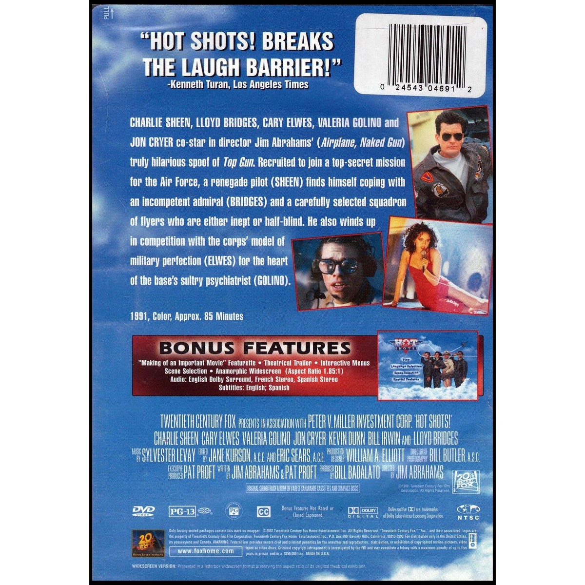 Hot Shots! (NEW SEALED DVD) | eBay