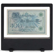 Magic Frame 200 Display Stand 8x7 Floating Postcard Currency Stamp Sheet Case