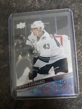 2020-21 Upper Deck Series 2 Young Guns YG John Leonard RC Card# 474
