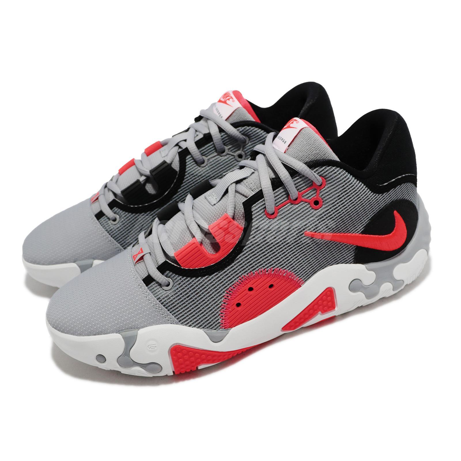 Nike PG 6 EP Infrared Paul George Cement Grey Men Basketball Shoes Nike PG 6 EP Infrared Paul George Cement Grey Men Basketball Shoes