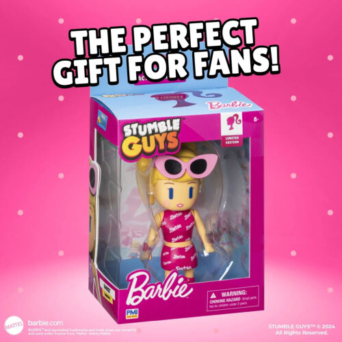 BARBIE Legendary Barbie Stumble Guys LIMITED EDITION 4" Figure 2024 NEW & Sealed - Picture 4 of 6