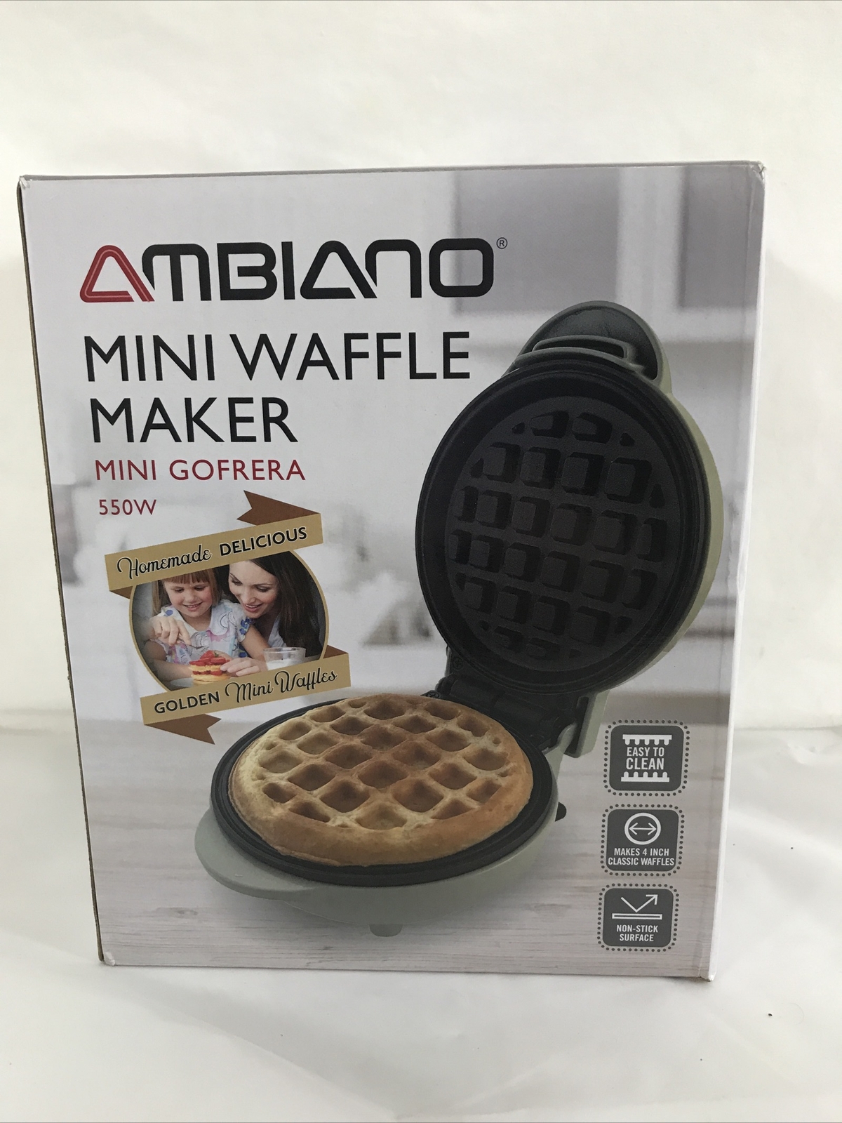 ambiano belgian waffle maker