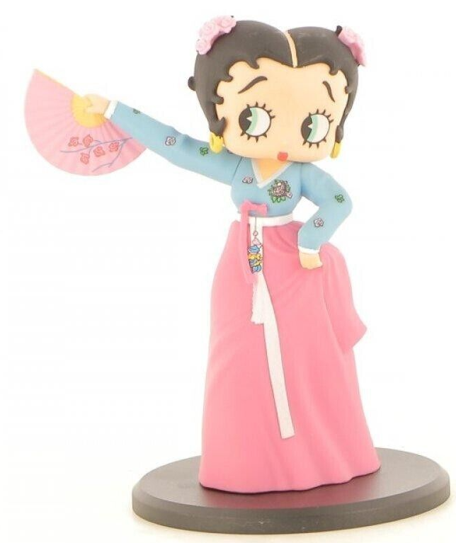 Figurine Betty Boop chinese Fan Dance New & box 12 cm + french