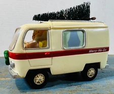 Hallmark Keepsake Ornament 1995 MERRY RV Motorhome Camper Van Santa Mrs. Claus