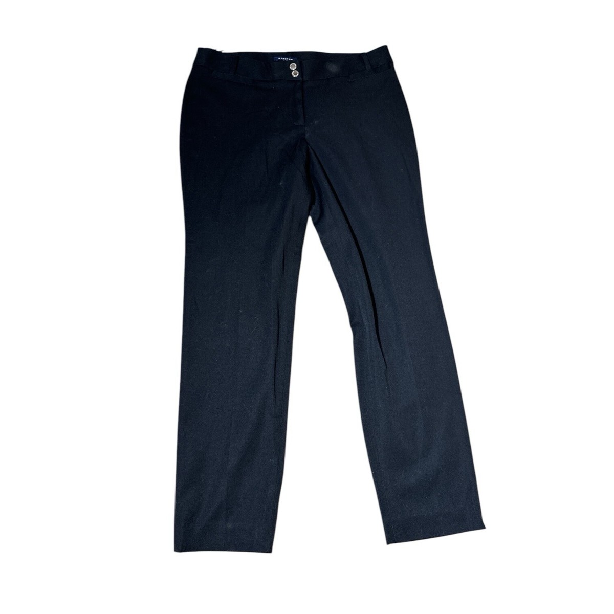 jones new york dress pants Jones New York Women's Sz 6 Black Stretch Straight Leg Dress Pant Classic
