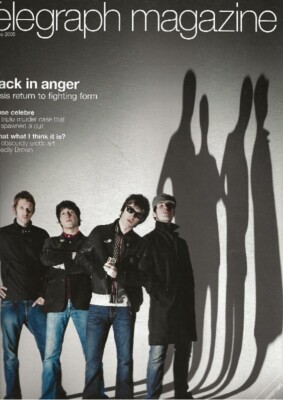 OASIS interview MATTHEW MacFADYEN UK Telegraph 2005  1 day   GALLAGHER noel liam