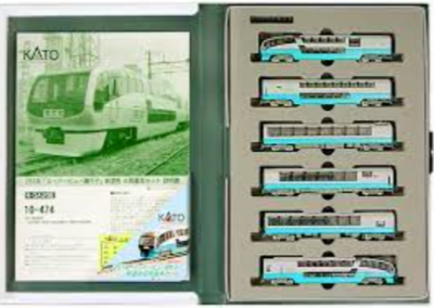KATO N gauge 251 10-474 super view Odoriko new paint color KATO N gauge 251 10-474 super view Odoriko new paint color