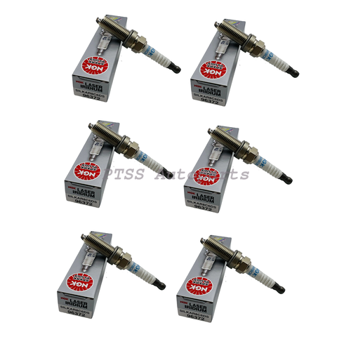 6 pcs OEM NGK Spark Plug 310235 For Maserati Ghibli Quattroporte ...