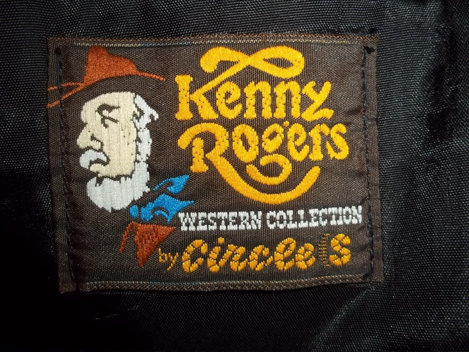 ]] Kenny Rogers Solid Gray 2Button Country Style … - image 9