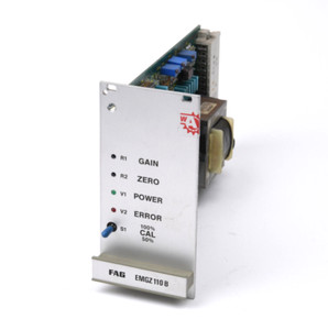 FAG EMGZ 110 B Verstärkermodul Steuermodul Kontrollmodul Wägezellenmodul Platine