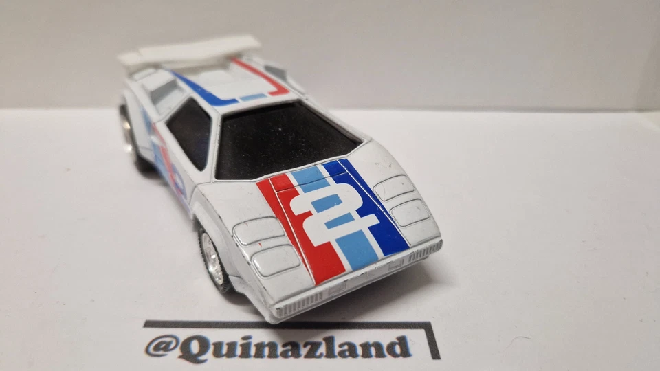 ARCO di Mattel 1988 circa 12 cm di lunghezza Lamborghini countach (NP14) - Immagine 2 di 4