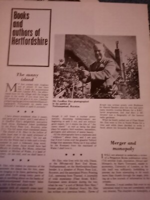 Sa26 Ephemera 1969 Artikel Autor Geoffrey Eley Royston 