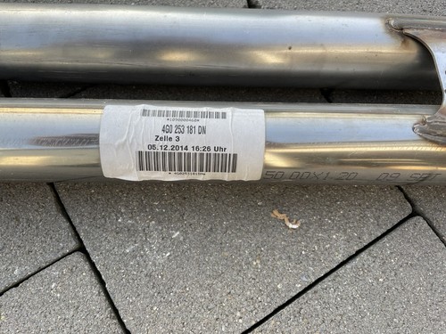 Impianto di scarico impianto di scarico Audi A6 A7 4G 1.8 2.0 TFSI 4G0253181DN - Foto 4 di 10