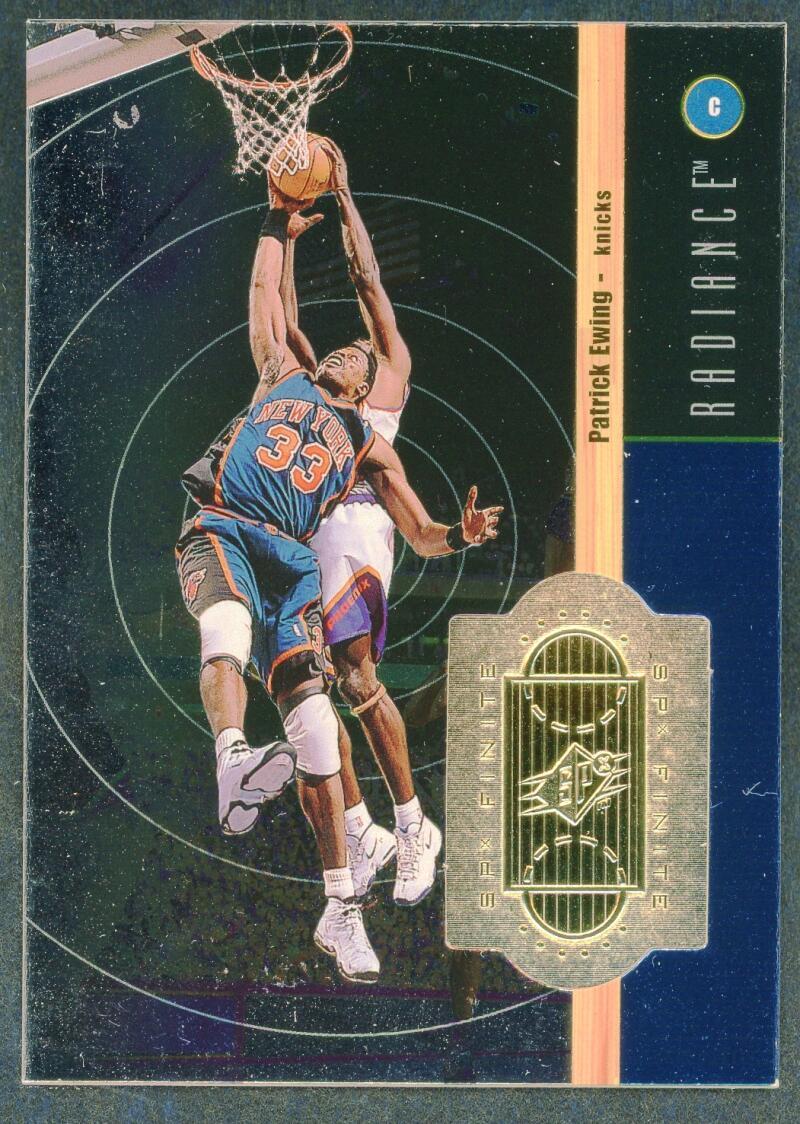 1998 Patrick Ewing SPx Finite Radiance #49 /5000
