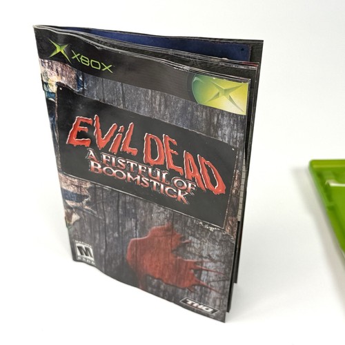 Evil Dead: A Fistful of Boomstick Microsoft Xbox Game & Medium T-Shirt Tested - Picture 16 of 24