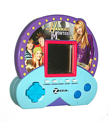 ZIZZLE Hannah Montana Video Game Electronic Handheld Action 2007 Vintage Toys