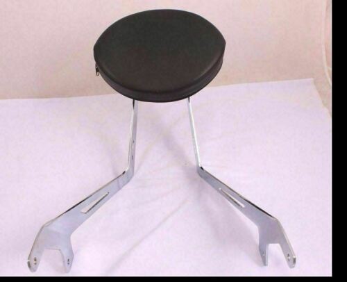 NEW Fixed Mount Short Backrest Sissy Bar Upright & Custom 4 Yamaha Star Stryker - Foto 4 di 4