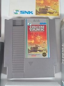 1988 NES NINTENDO IRON TANK THE INVASION OF NORMANDY COMPLETE CIB