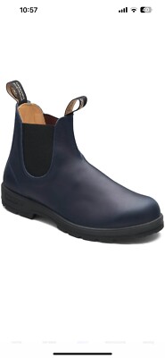 Blundstone Classic Chelsea 550 Boot 2246 Navy Leather Mens US 9.5