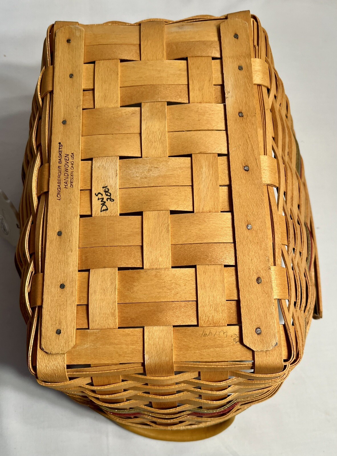 Longaberger 2001 Autumn Reflections Large Daily Blessings Basket 10656