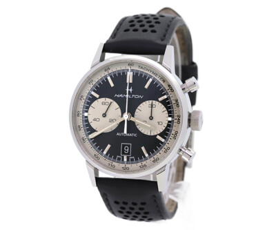 Wrist Watch HAMILTON Intra-Matic H387160 Men's Analog Automatic Winding USED